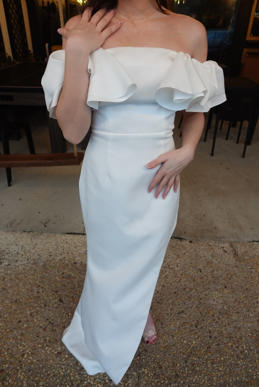 Geranium Hilo Gown
