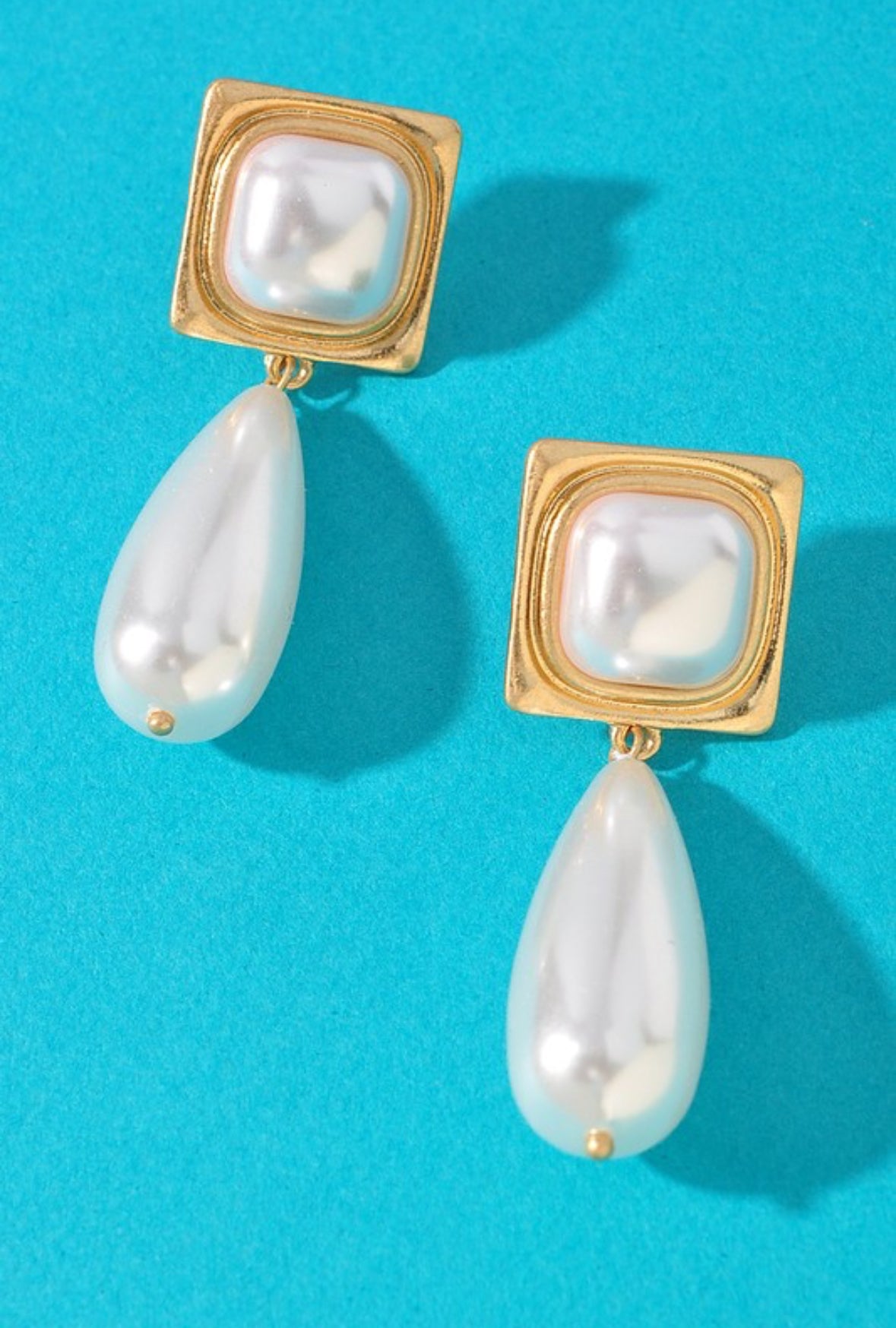 Heirloom Gold and Pearl Earrings