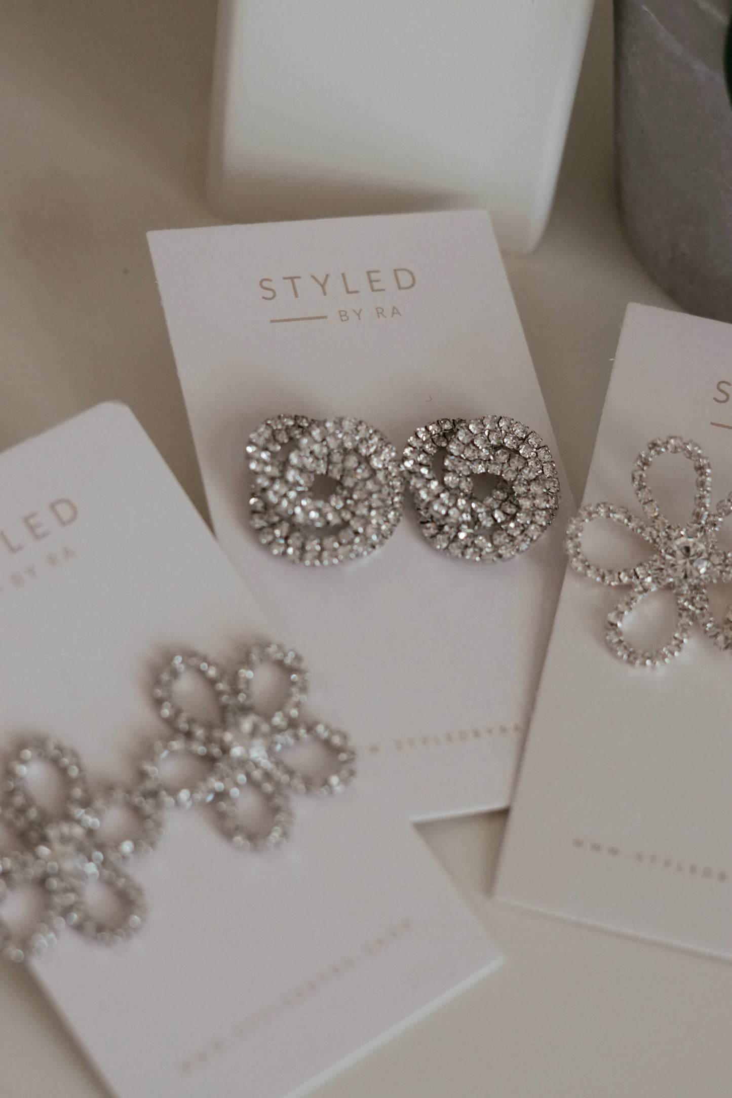 Tie the Knot Statement Studs