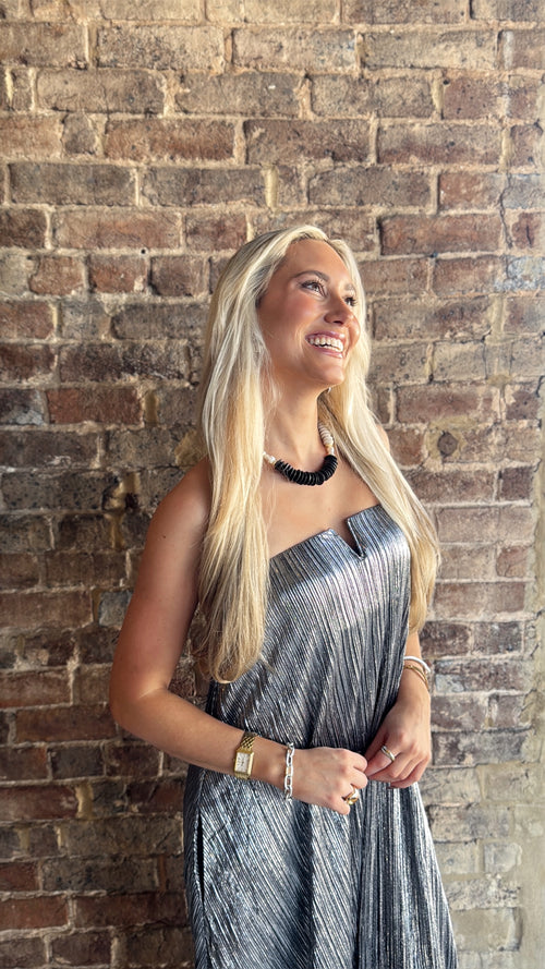 Black and White Statement Necklace