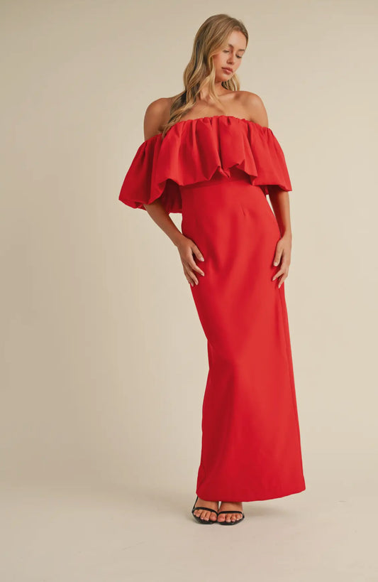 Sophia Crepe Maxi