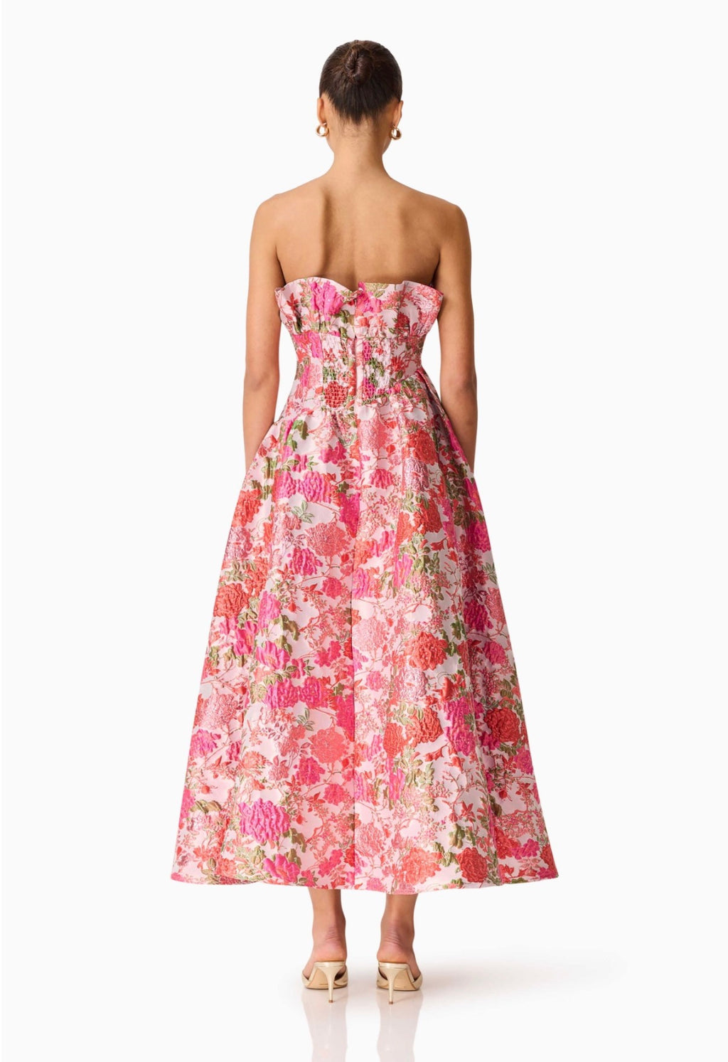 Floralie Strapless Gown