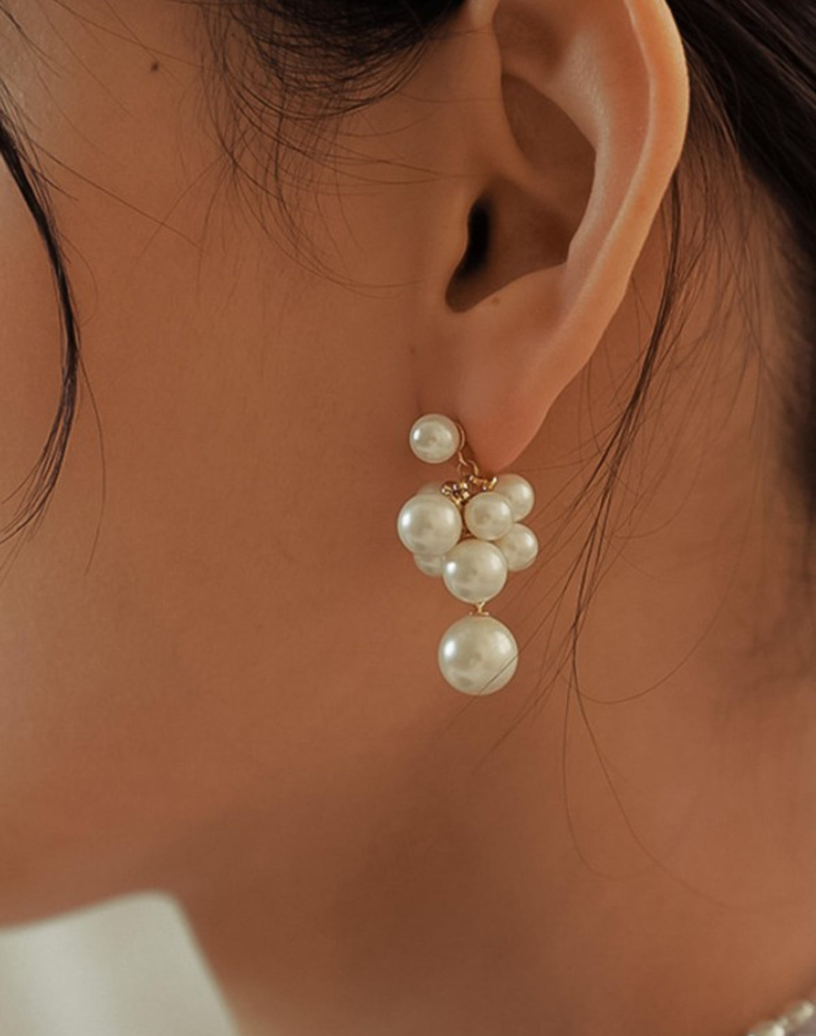 Non-tarnish Pearl Drop Earrings