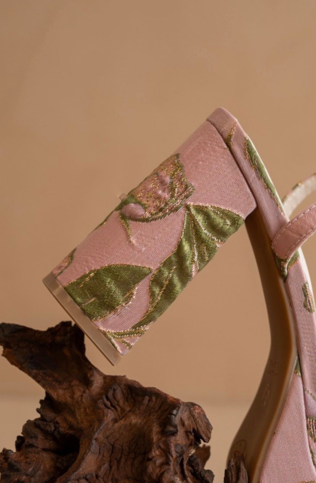 The Olympia - Raffia Platform Heel