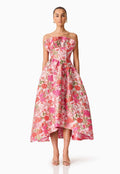 Floralie Strapless Gown