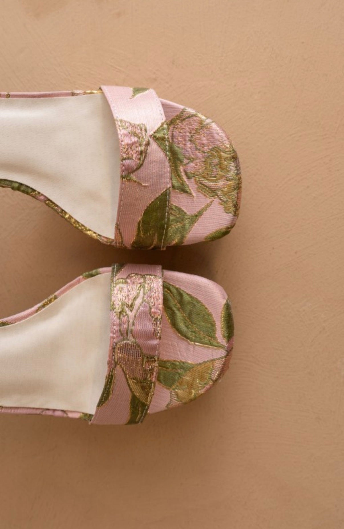 The Olympia - Raffia Platform Heel