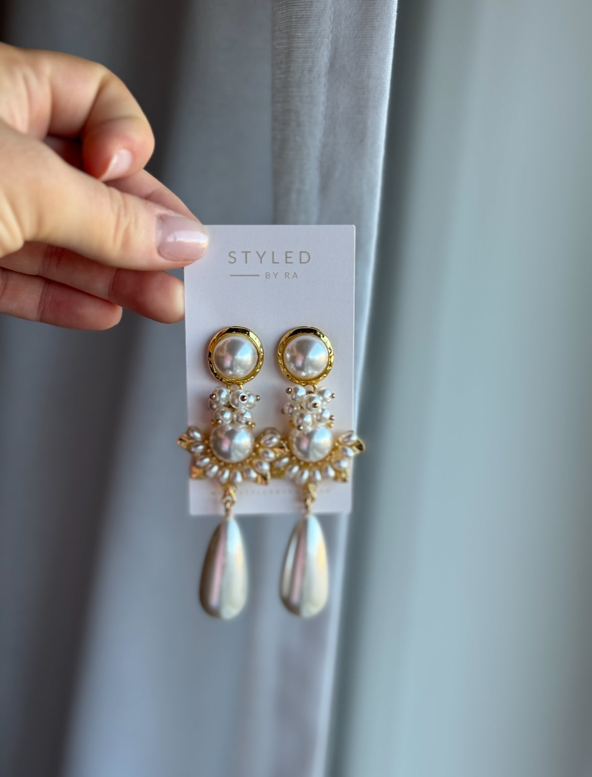 Vintage Pearl Earrings