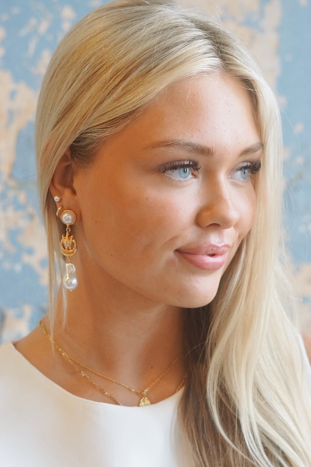Naut Dangle Pearls