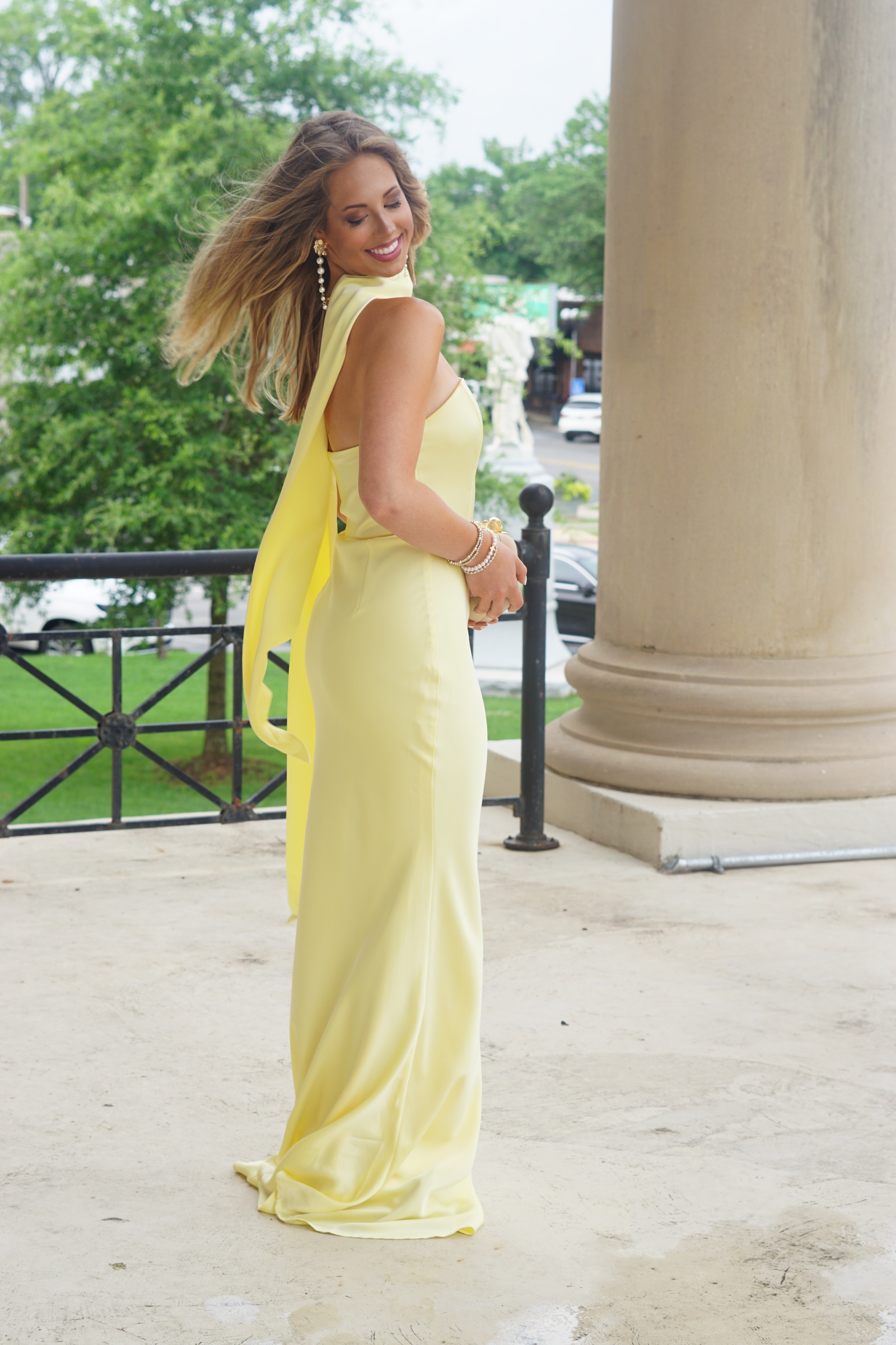 The Andie Scarf Gown